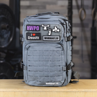 Workout Fitness batoh WORKOUT 2.0 - šedý WOR514