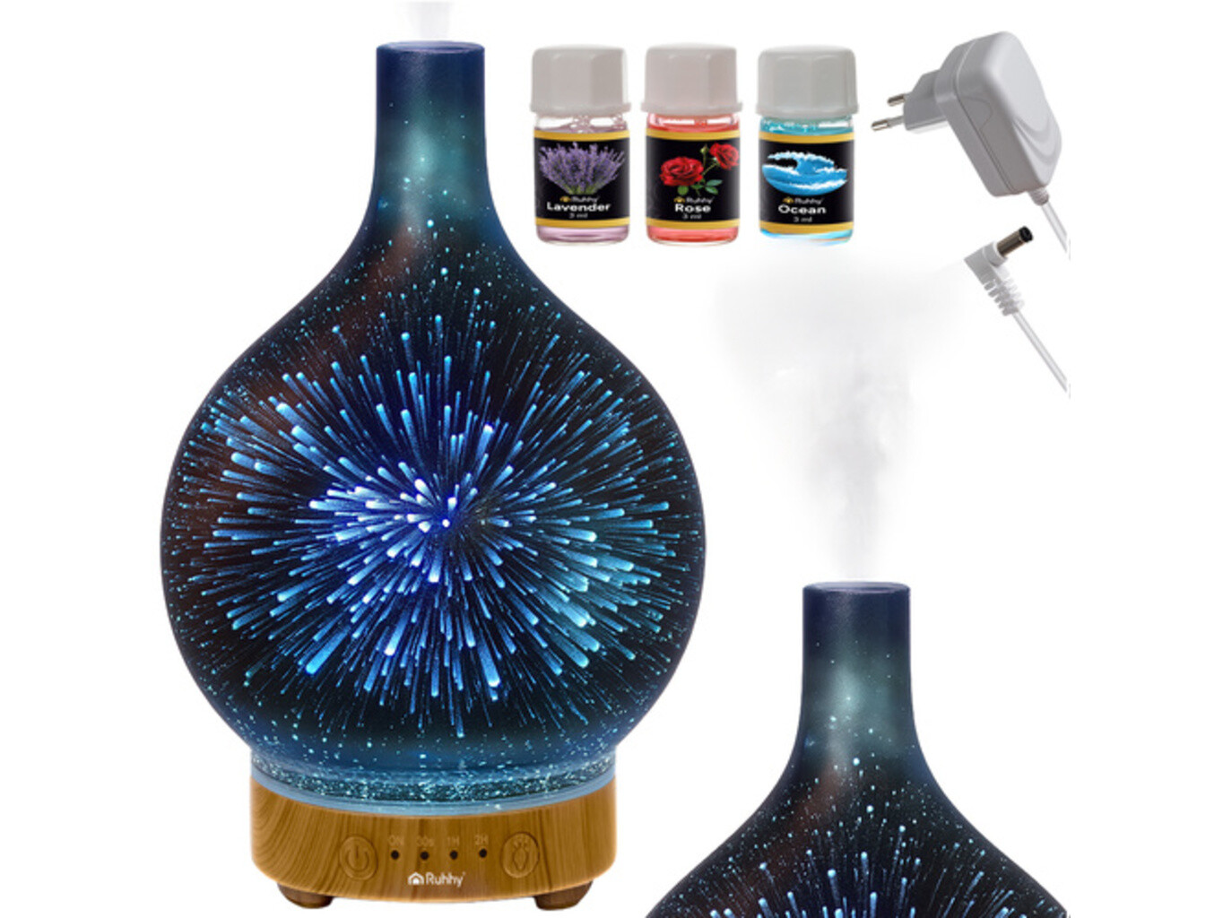 Ruhhy Aroma difuzér-zvlhčovač 200ml