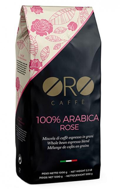 ORO Caffé zrnková káva 100% Arabica Rose 1kg