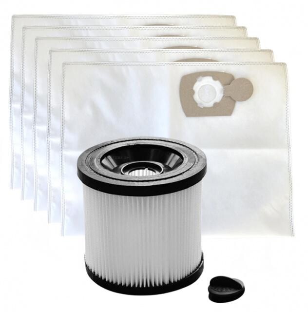 AllBag Sáčky a filtr omývatelný pro KÄRCHER KWD1, KWD2, KWD3 5+1ks sada