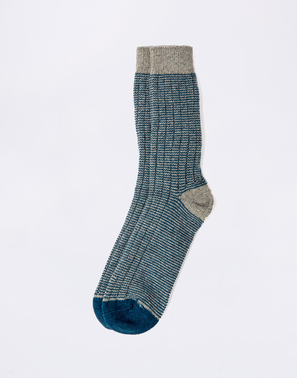 ECOALF Bicolor Socks LIGHT GREY MELANGE 36-38