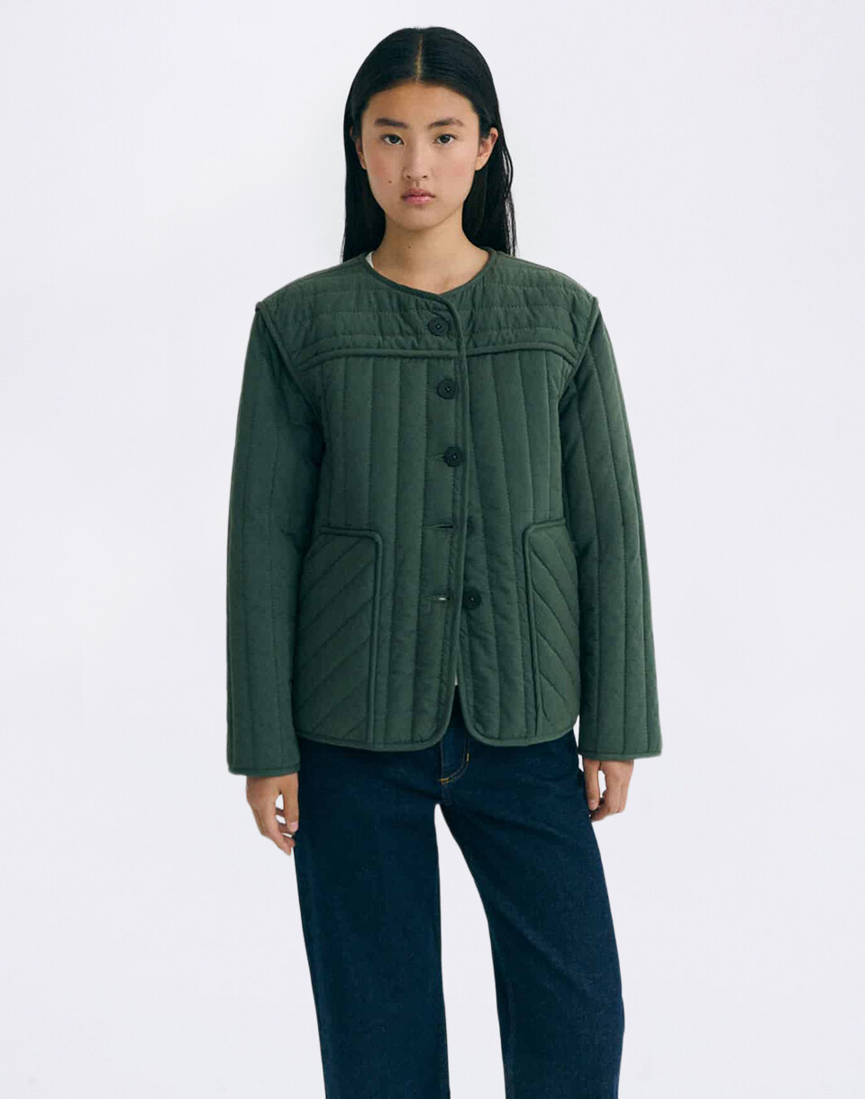 Thinking MU Dark Eucaliptus Ayo Jacket GREEN XS