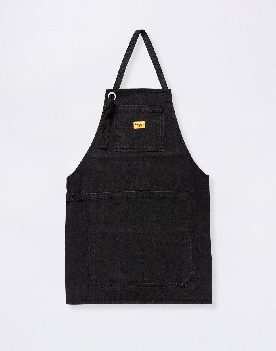 Service Works Denim Apron DARK WASH