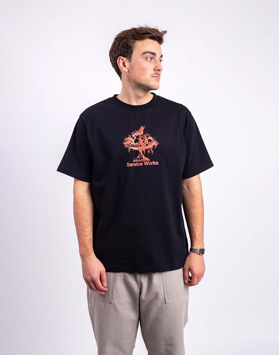 Service Works Fruit Bowl Tee BLACK M