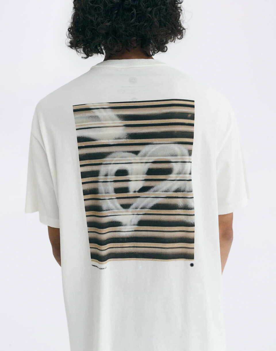 Thinking MU Grafitti Aaron R Tee WHITE S