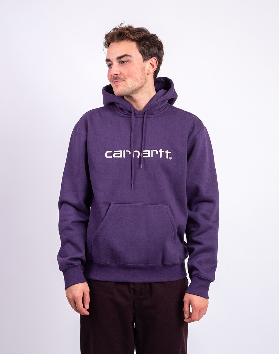 Carhartt WIP Hooded Carhartt Sweat Lokers/Salt M