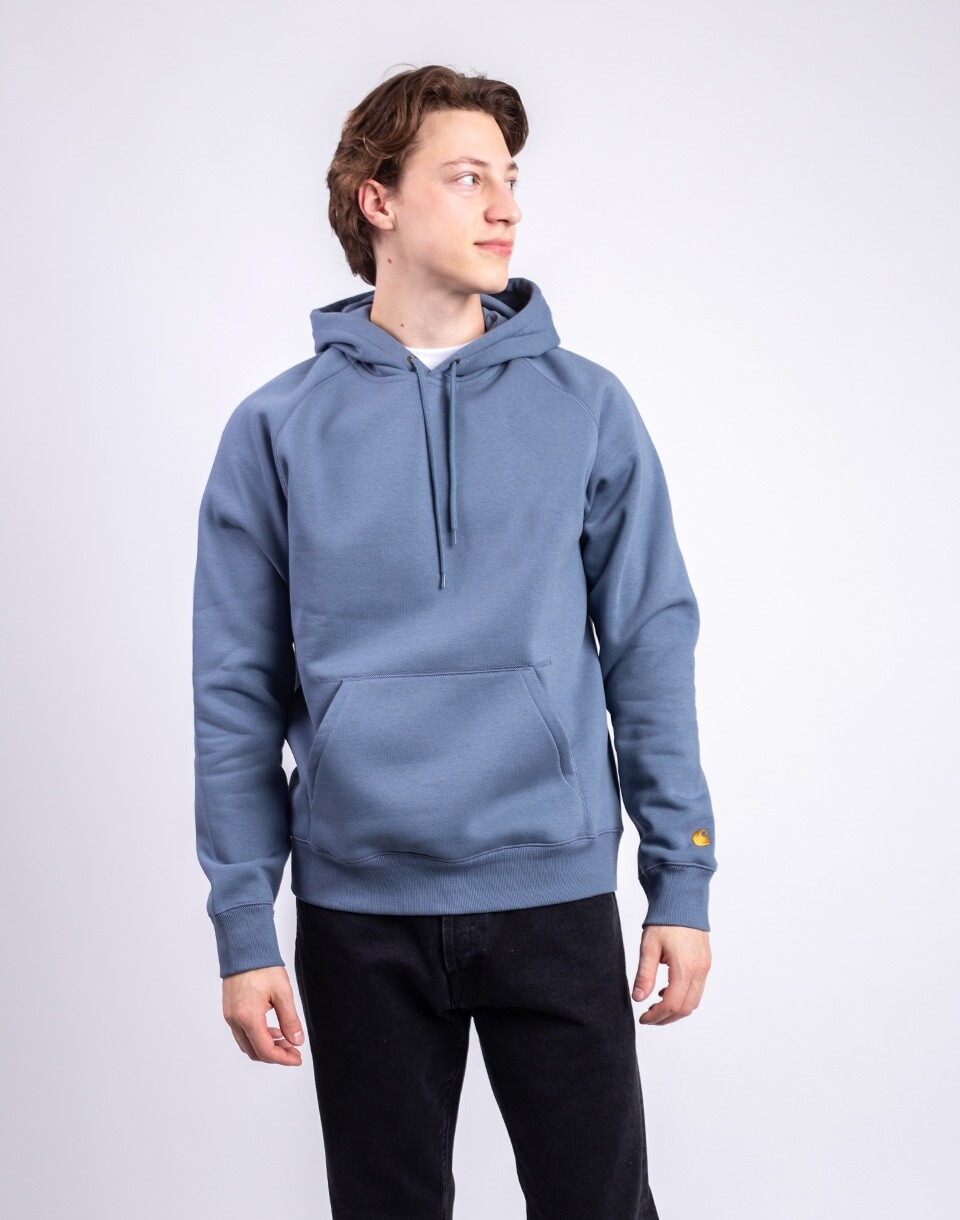 Carhartt WIP Hooded Chase Sweat Angelite/Gold S