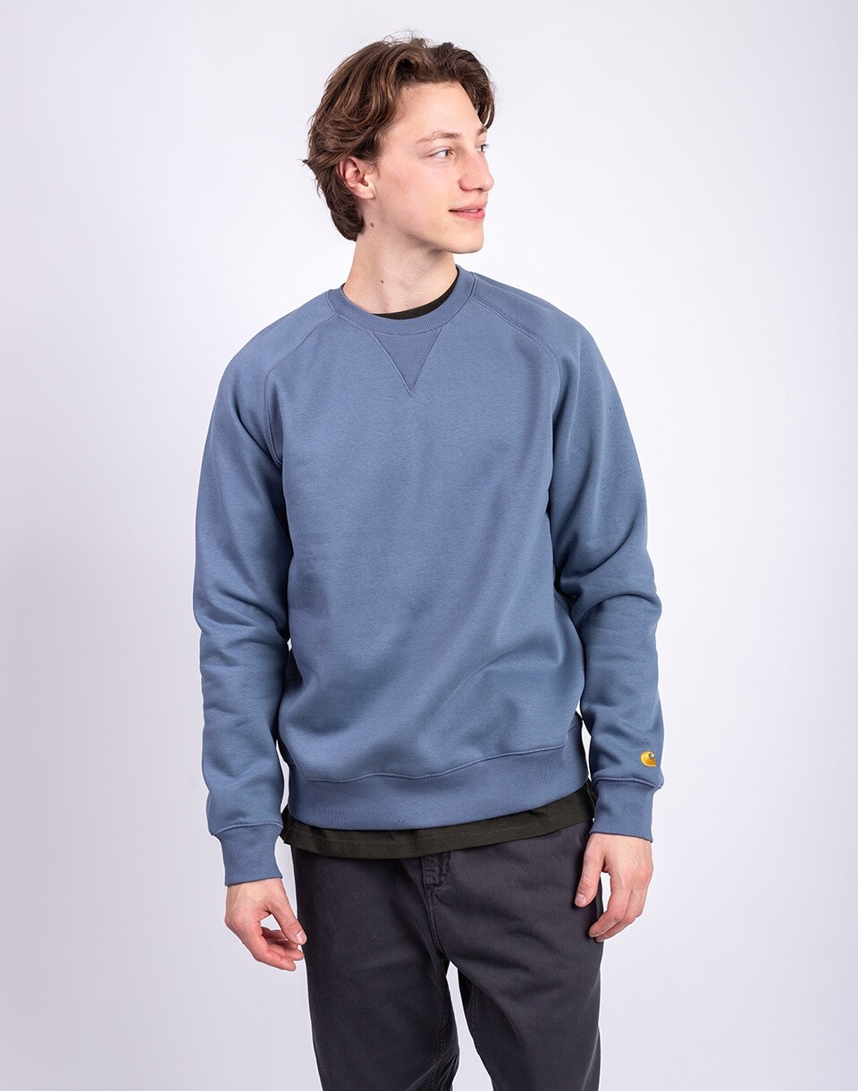 Carhartt WIP Chase Sweat Angelite/Gold S