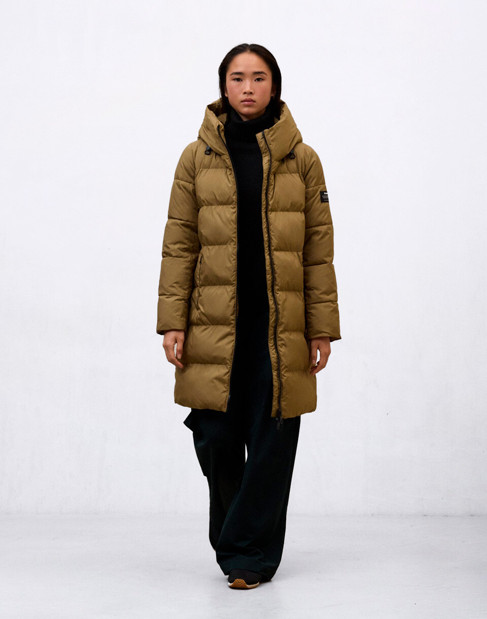 ECOALF Manlie Coat Woman BISCOTTI XS