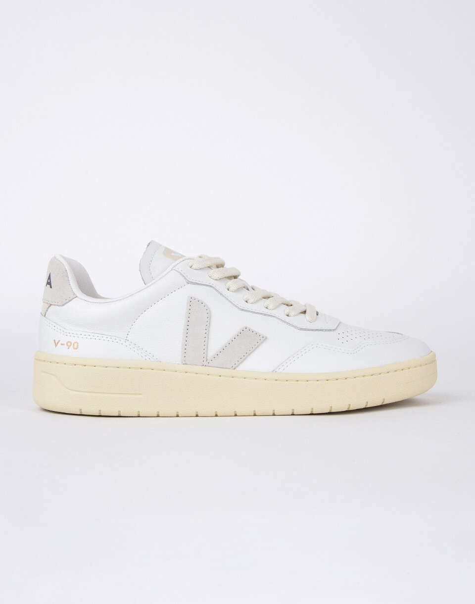 Veja V-90 O.T. Leather EX-WHITE_NATURAL 41