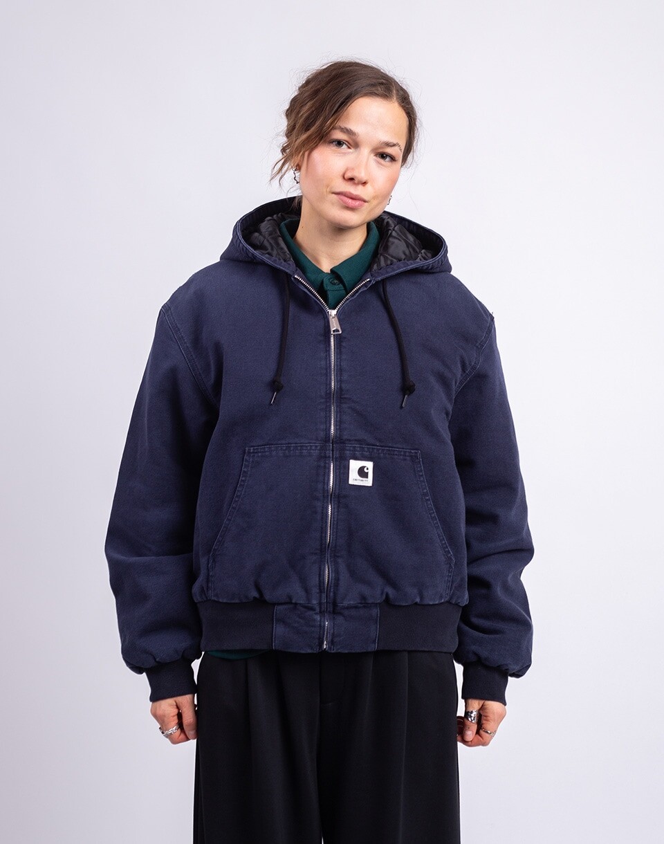 Carhartt WIP W' OG Active Jacket Dark Navy stone canvas XS