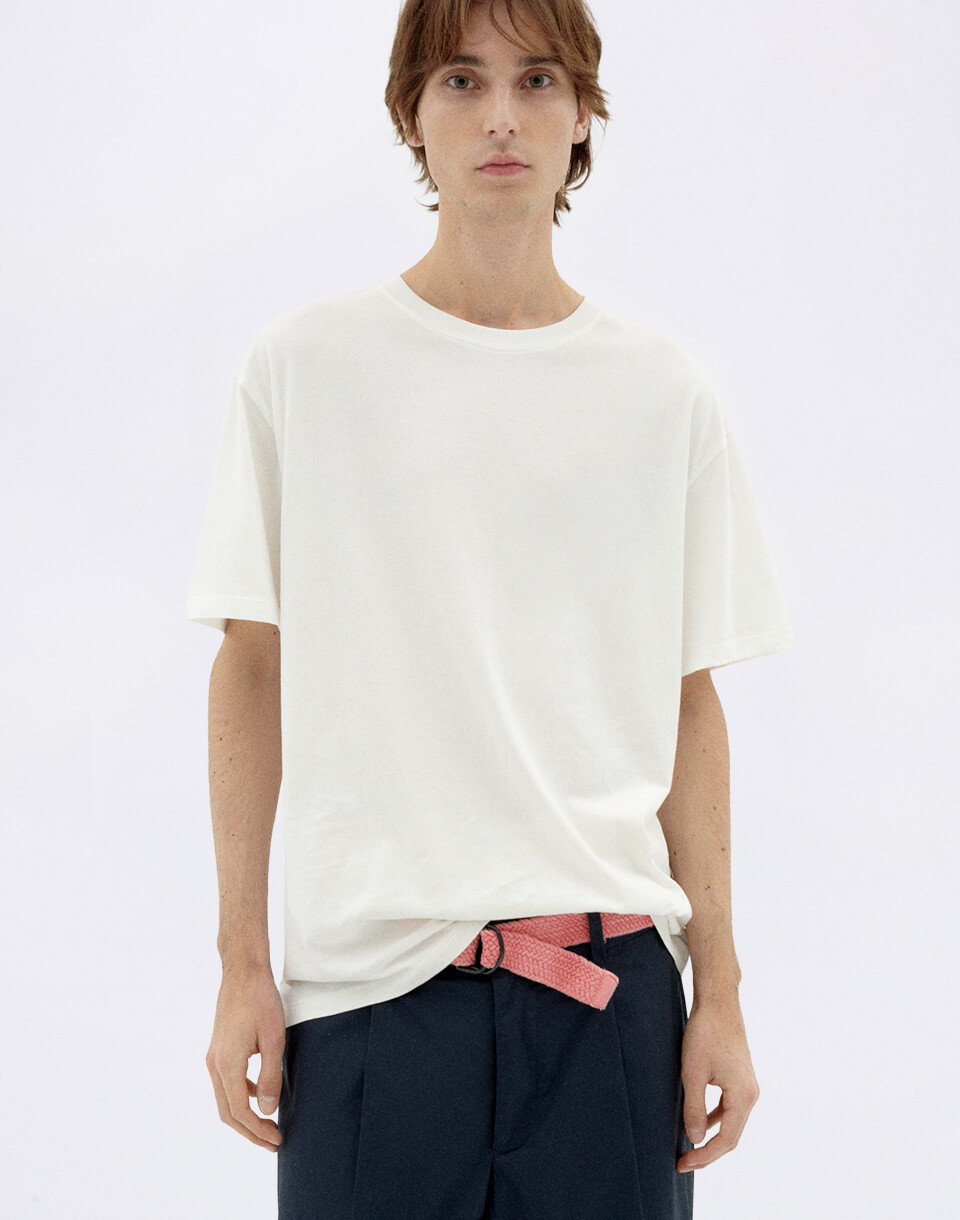 Thinking MU White Aaron Tee WHITE S