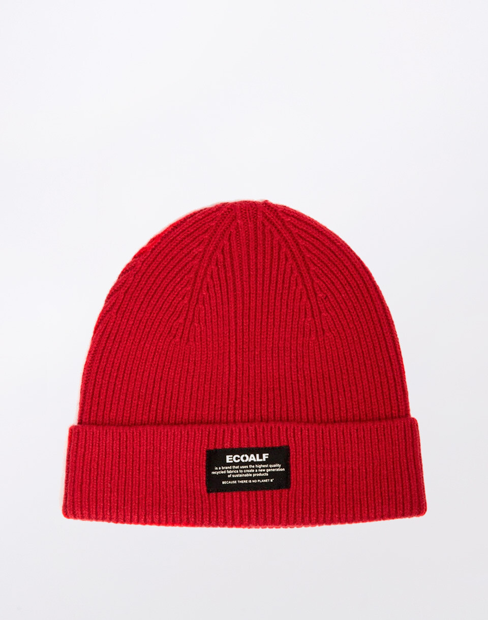 ECOALF Wool Beanie DARK RED