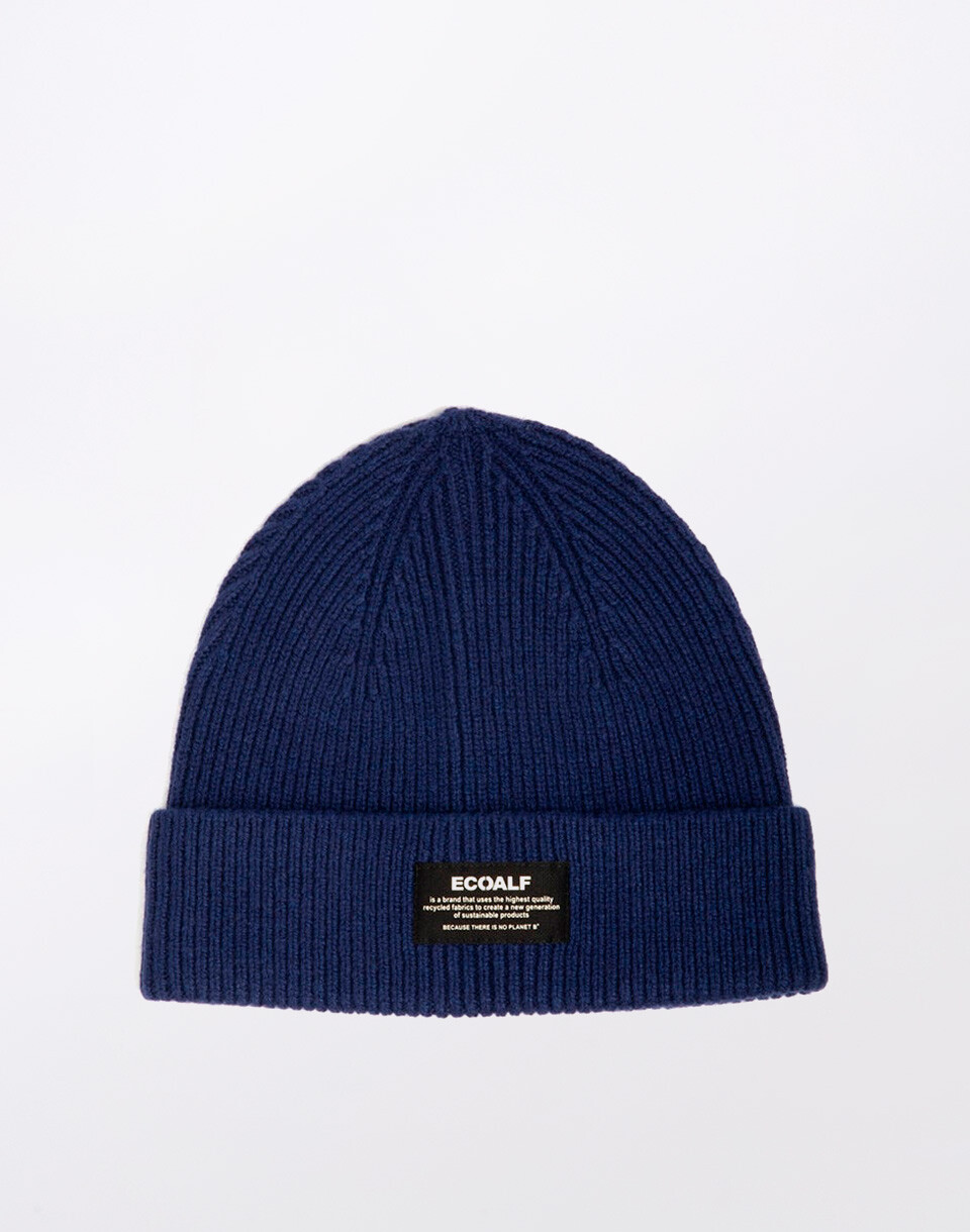 ECOALF Wool Beanie INK BLUE