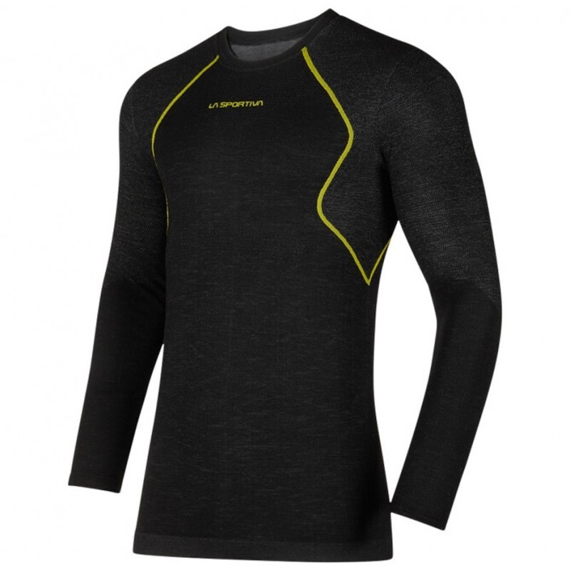 La Sportiva Wool40 Aero Longsleeve M S Černá