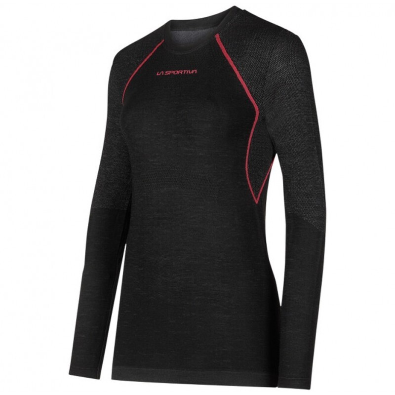 La Sportiva Wool40 Aero Longsleeve W S Černá