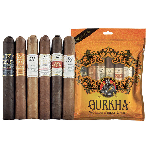 Doutníky Gurkha Toro Dominican Republic Orange Sampler 6/K