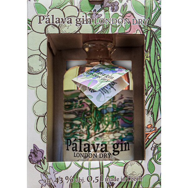 Gin Pálava London Dry 0,5l 43% (karton)