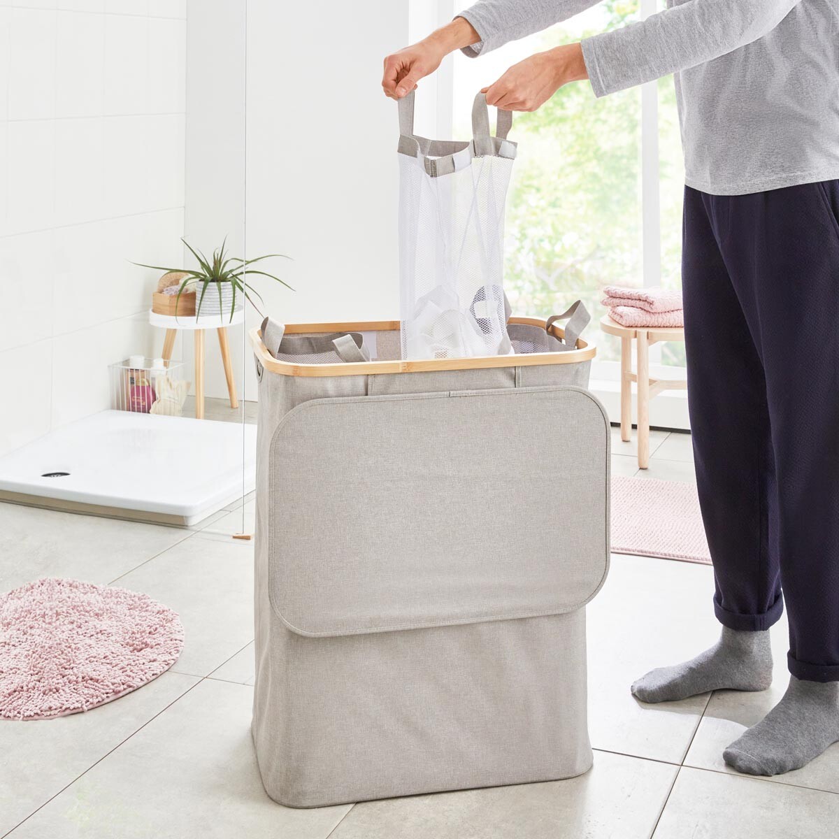 Die moderne Hausfrau Koš na prádlo 2v1
