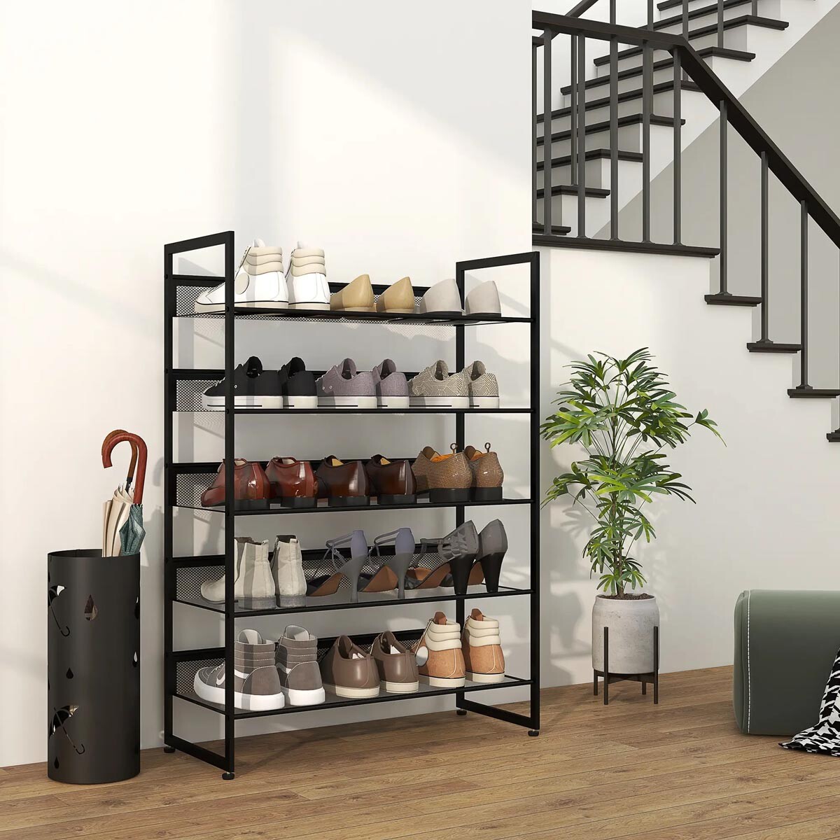 HOMCOM Botník, vysoký