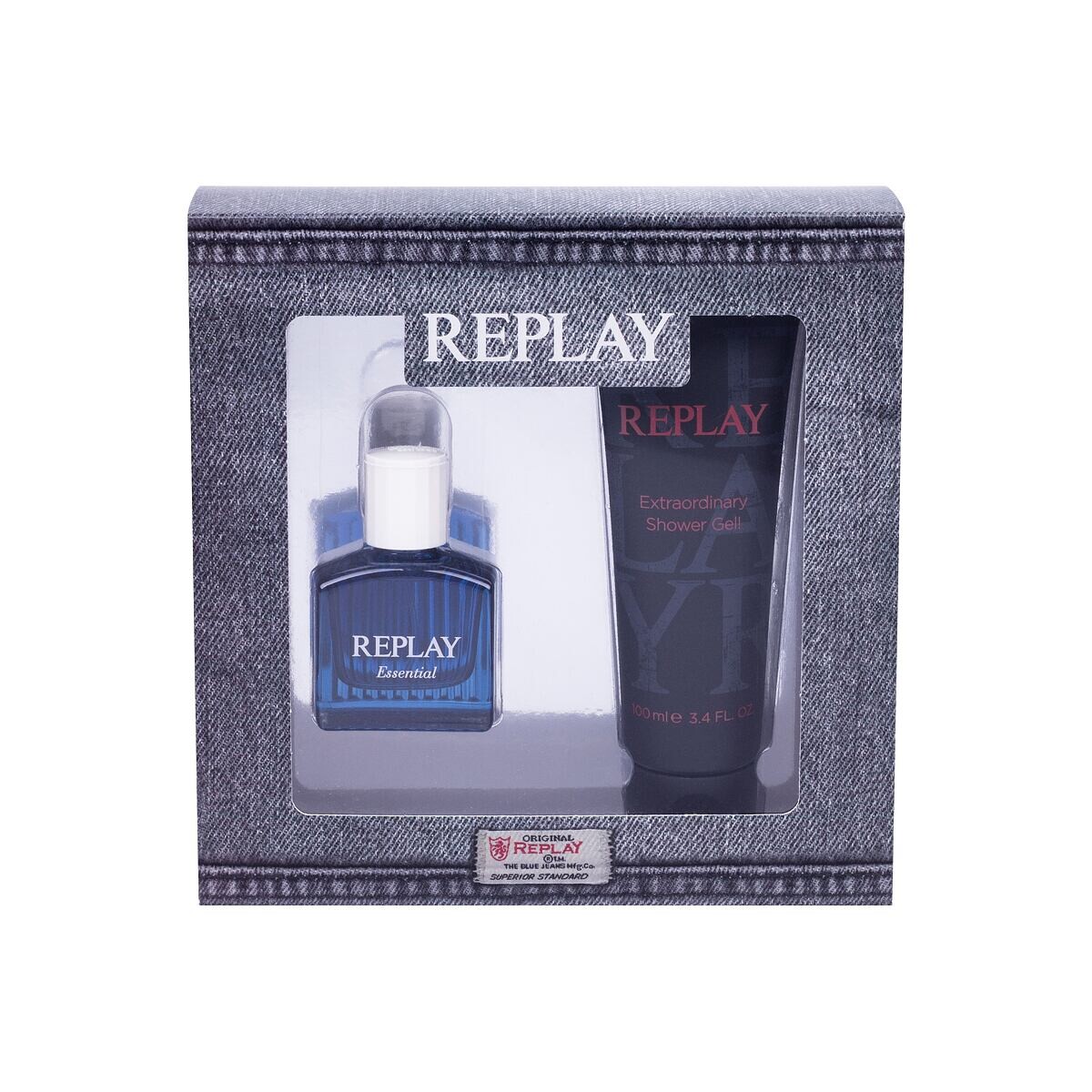 Replay Essential For Him : EDT 30 ml + sprchový gel 100 ml pro muže