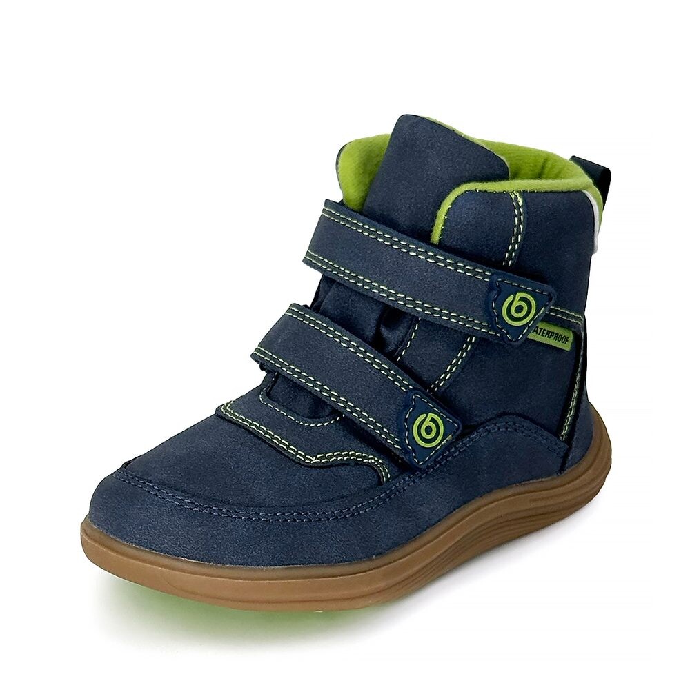 Chlapecké celoroční barefoot boty Bugga KIVO Navy B00199-04 - 25