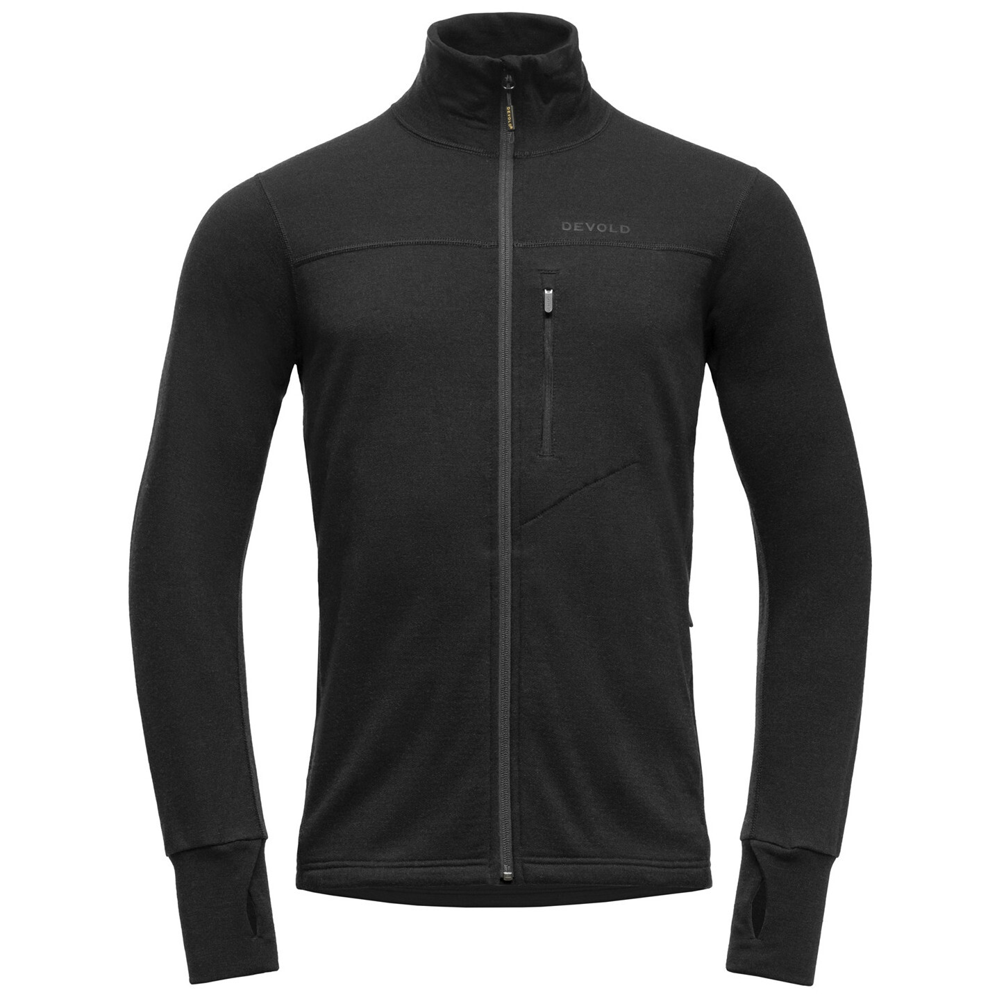 Pánská bunda Devold Explorer Merino Jkt Man Velikost: M / Barva: černá