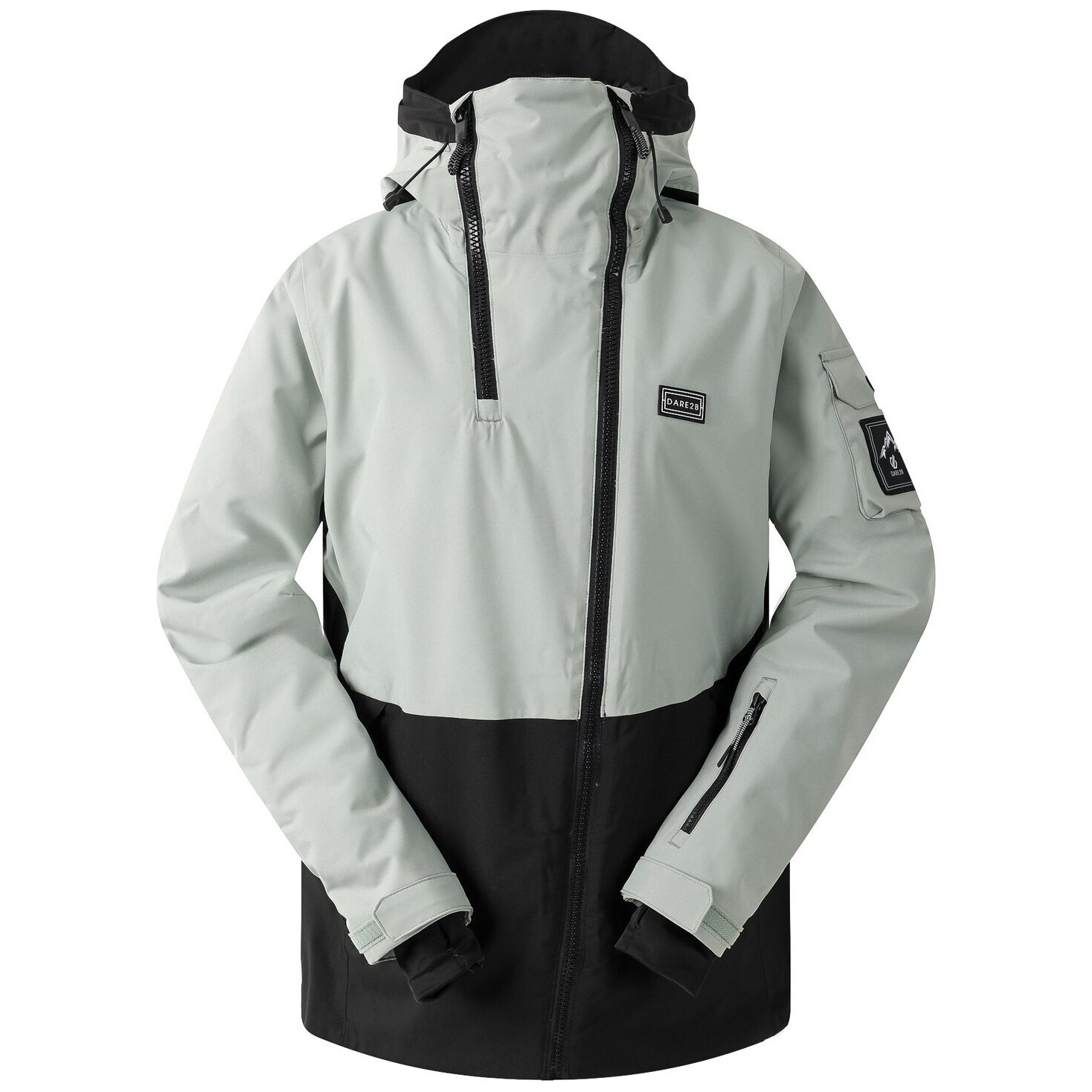 Dámská bunda Dare 2b Gnarly Jacket Velikost: S / Barva: zelená/černá