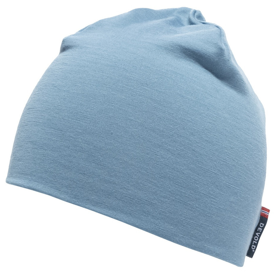Čepice Devold Breeze Plus Merino 200 Beanie Barva: světle modrá