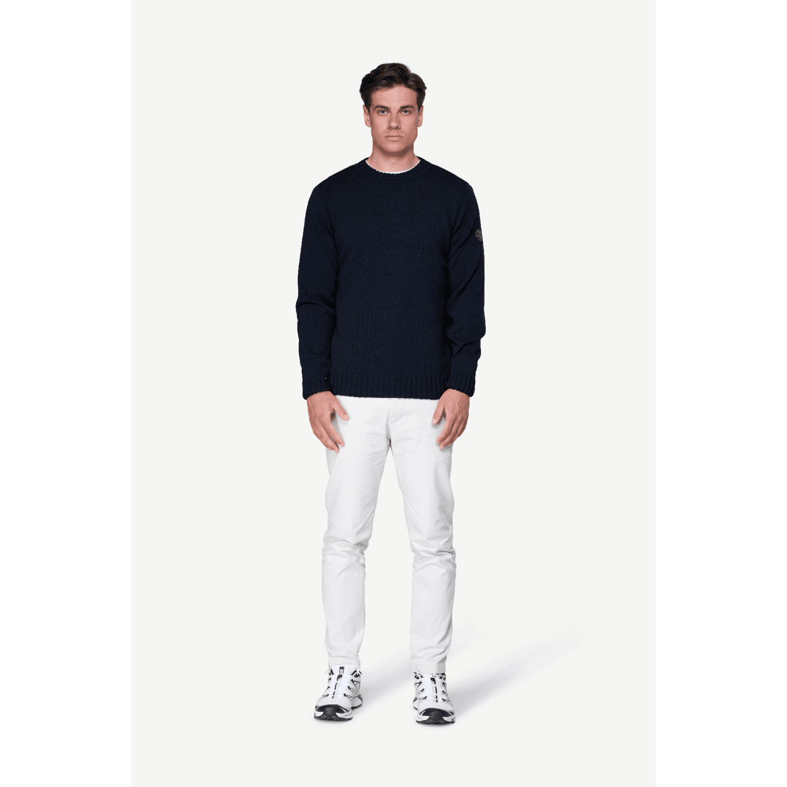 Svetr Devold Nansen Refined Sweater Velikost: L / Barva: černá