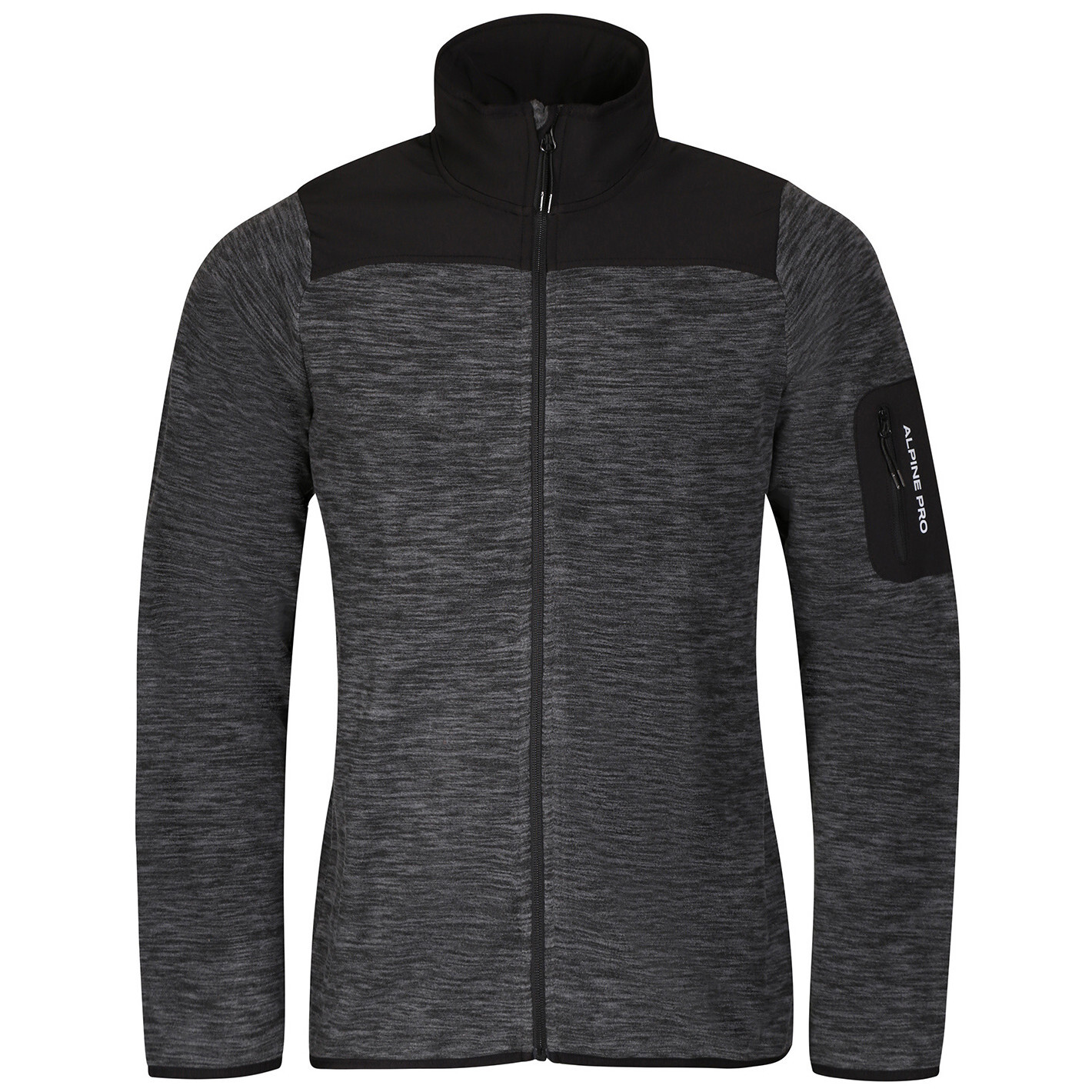 Pánská mikina Alpine Pro Loneb Velikost: M / Barva: černá