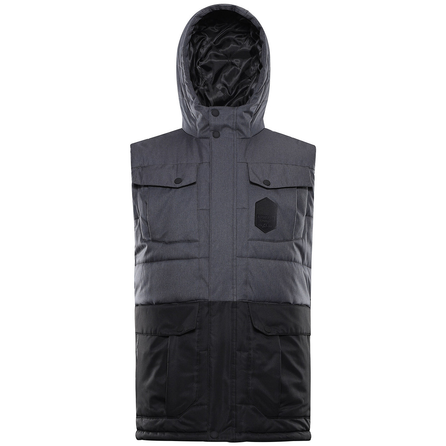 Pánská vesta Alpine Pro Hard Velikost: M / Barva: šedá