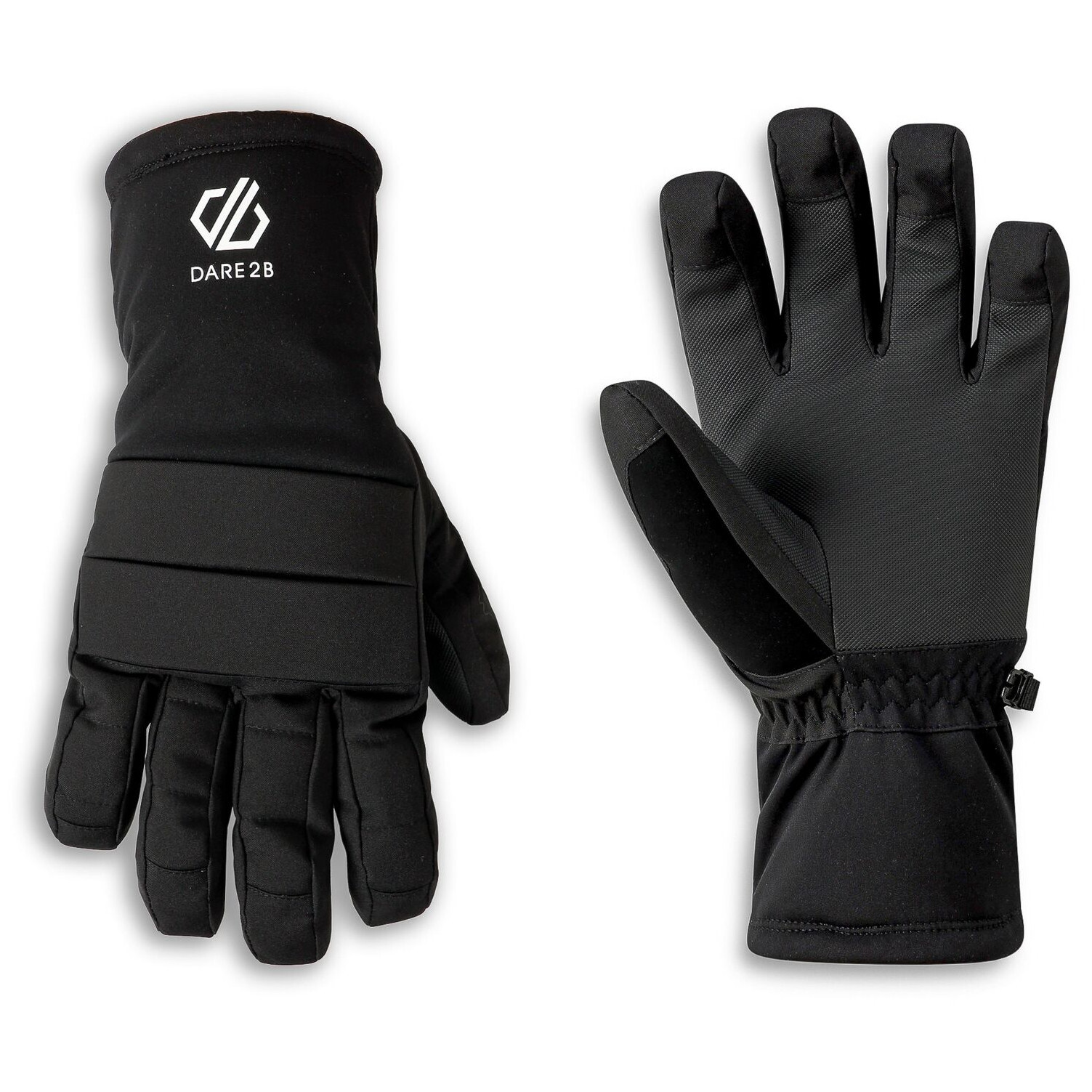 Lyžařské rukavice Dare 2b Freeride Glove Velikost rukavic: XS / Barva: černá