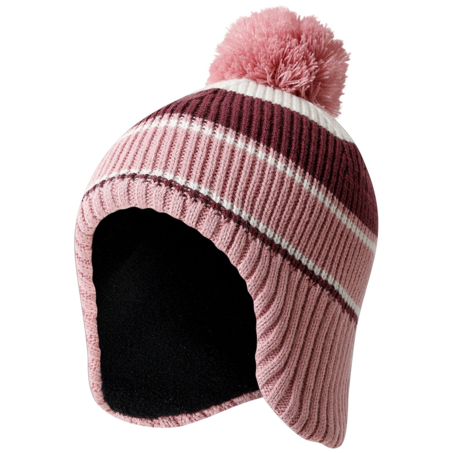 Dětská čepice Dare 2b Ellmau Beanie Dětská velikost: 128-140 / Barva: růžová/bílá