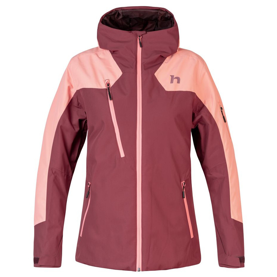 Dámská lyžařská bunda Hannah Ritta Velikost: L / Barva: růžová/vínová