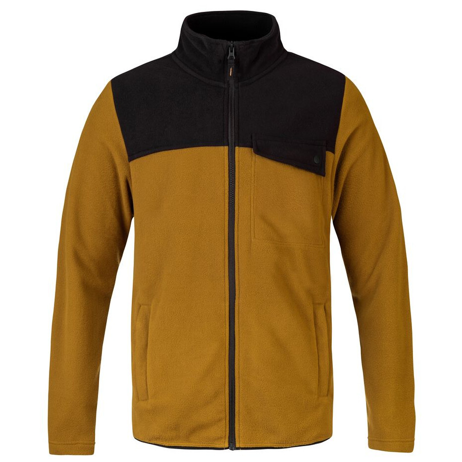 Pánská funkční mikina Hannah Bert Velikost: L / Barva: hnědá/černá