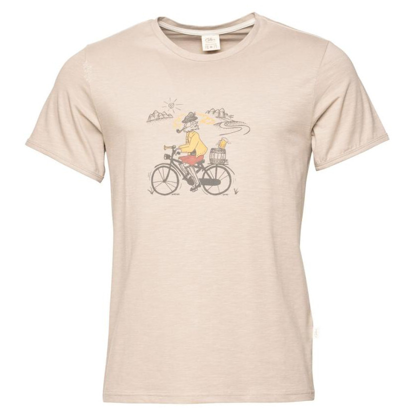 Pánské tričko Chillaz Tyrolean Trip Velikost: L / Barva: béžová