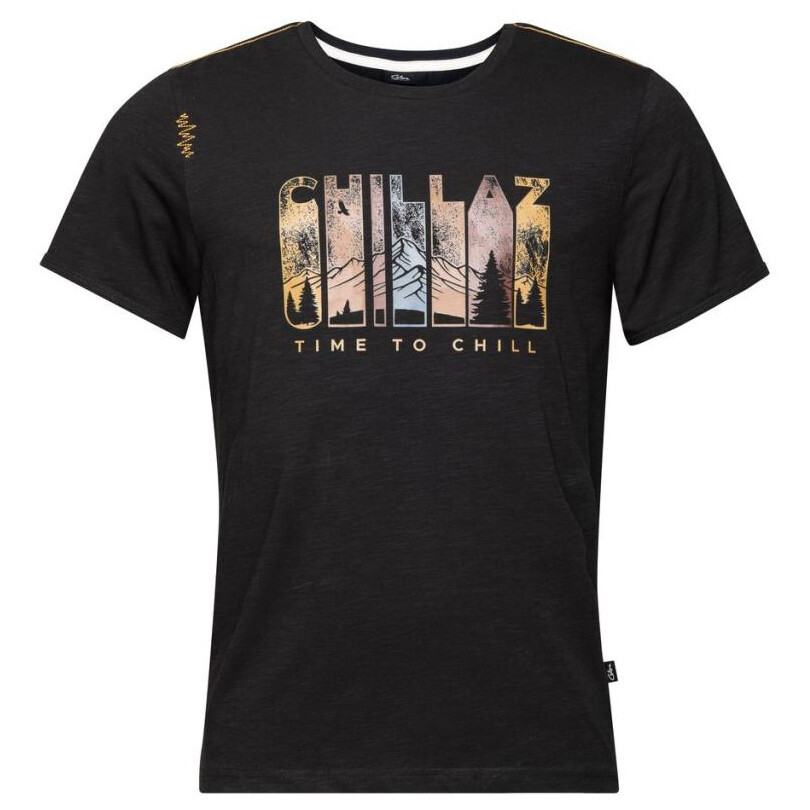 Pánské tričko Chillaz Time to Chill Velikost: L / Barva: černá
