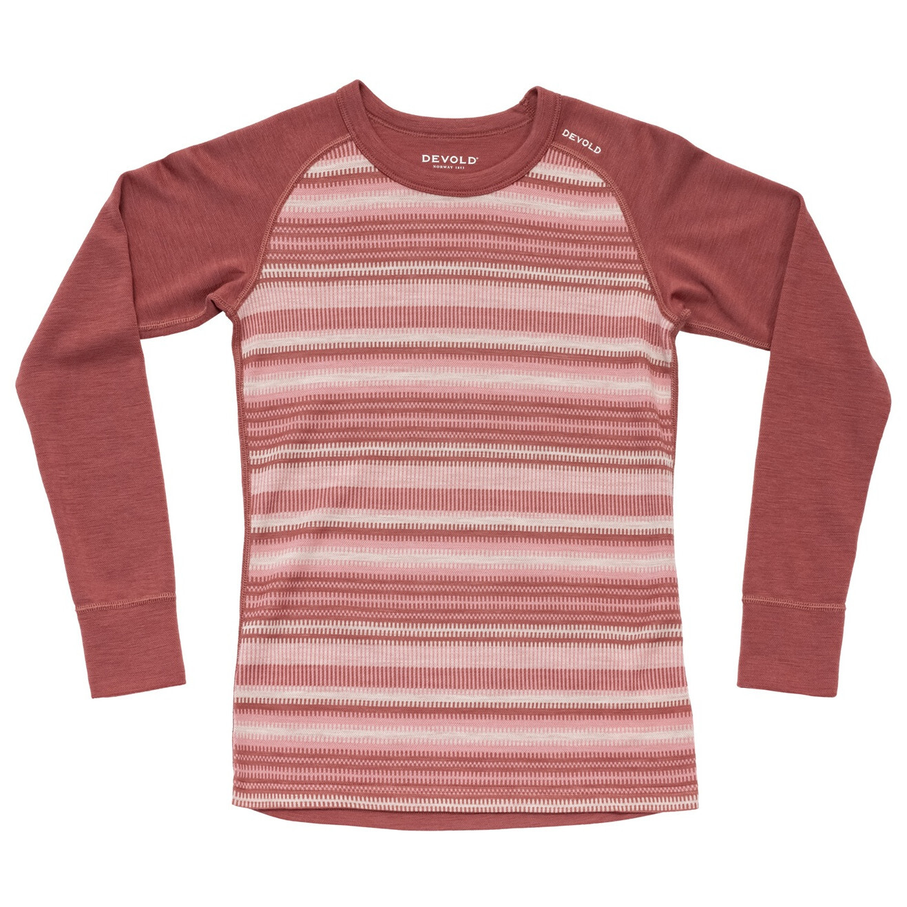 Dámské funkční triko Devold Signature Merino 230 Shirt Wmn Velikost: L / Barva: červená