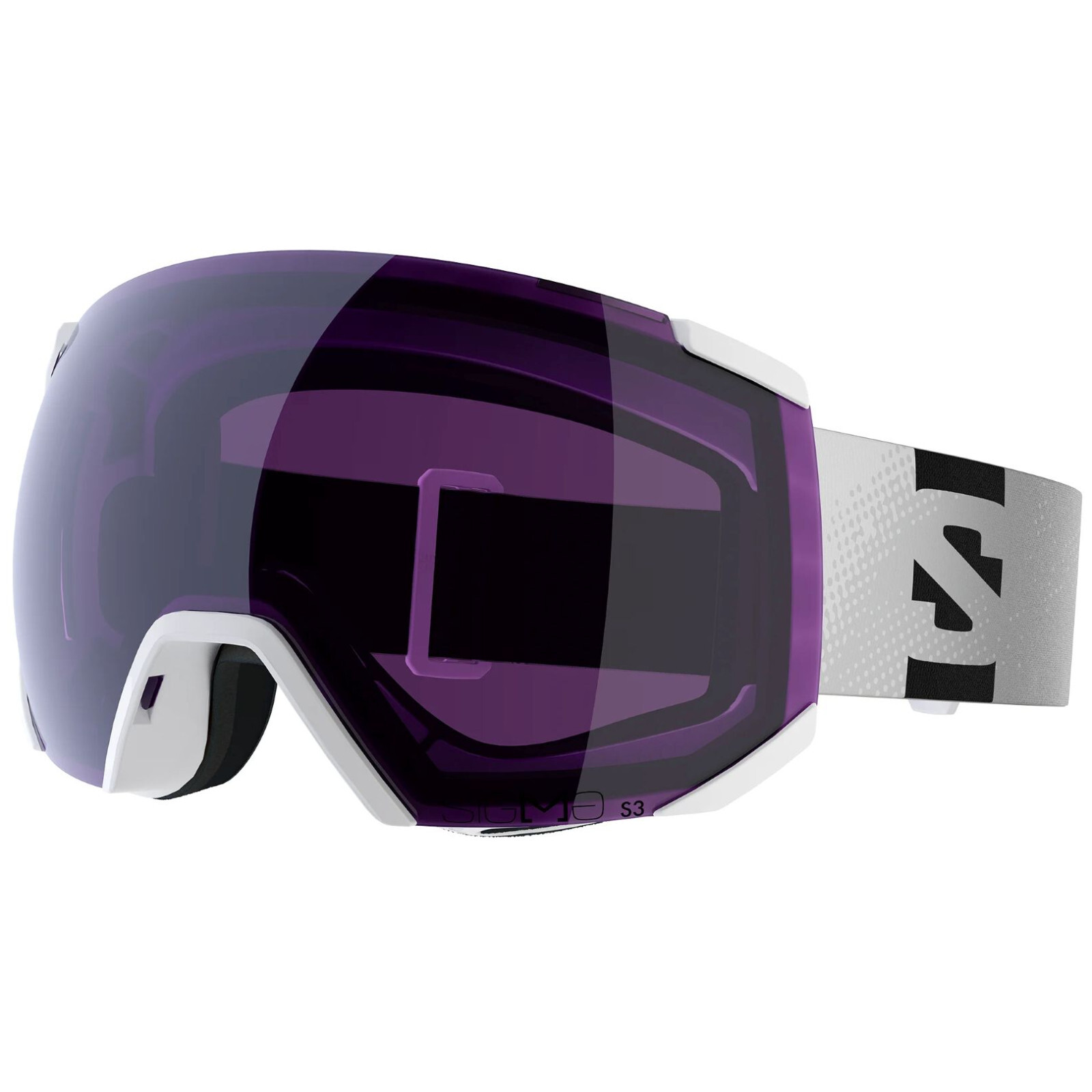 Lyžařské brýle Salomon Radium Sigma Barva: bílá/fialová