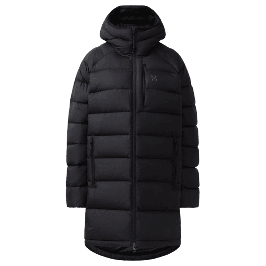 Dámský kabát Haglöfs Rosson Down Velikost: S / Barva: černá