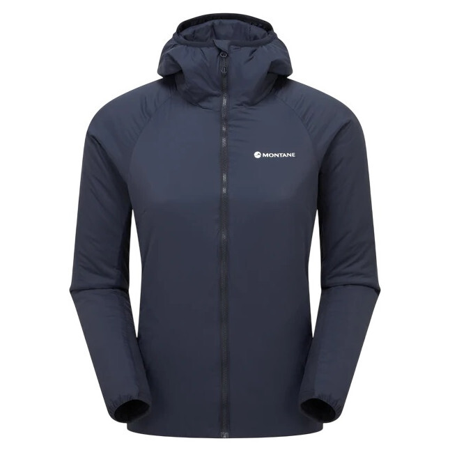 Dámská zimní bunda Montane F Sirocco Hoodie Velikost: S / Barva: modrá