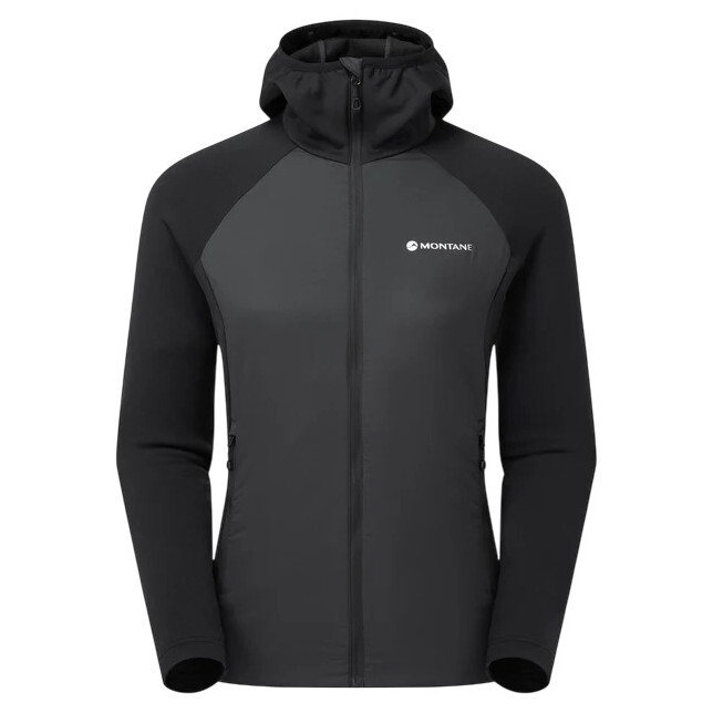 Dámská zimní bunda Montane F Sirocco Lite Hoodie Velikost: M / Barva: černá