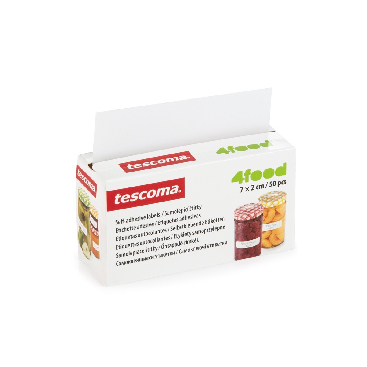Samolepicí štítky 4FOOD, 50 ks