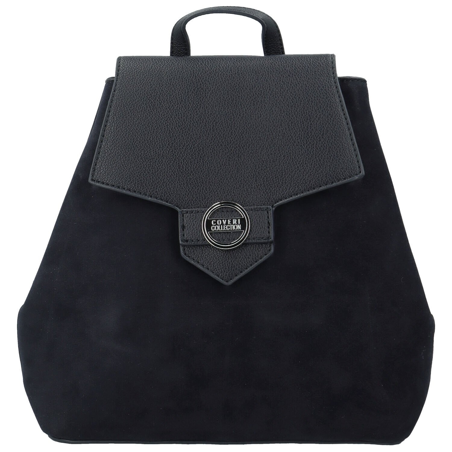 Módní dámský koženkový batoh Coveri Felixa, tmavě modrý