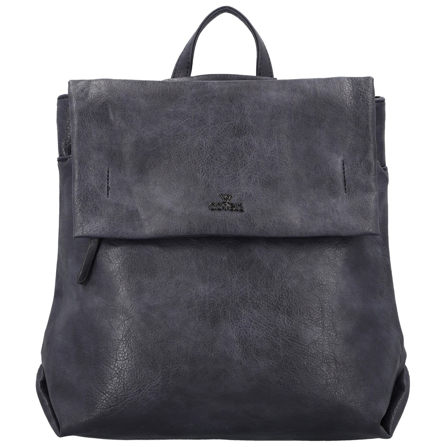 Trendy dámský koženkový kabelko-batoh Coveri Lethea, tmavě modrý