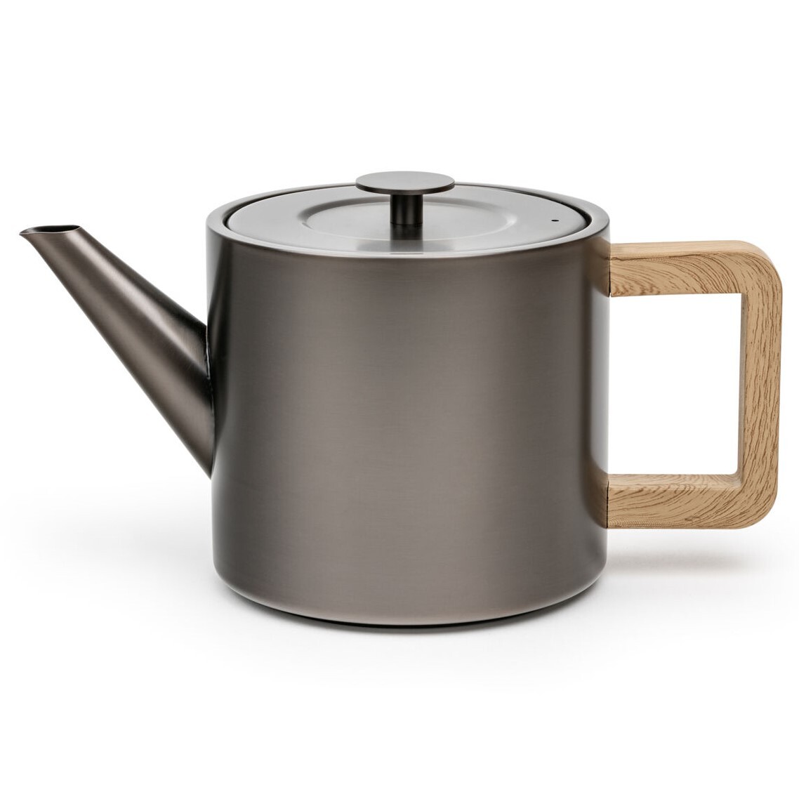 Bredemeijer Čajová konvice s infuzérem DUET DESIGN NARVIK 1,1 l, matná metalická šedá, nerezová ocel, Bredemeije