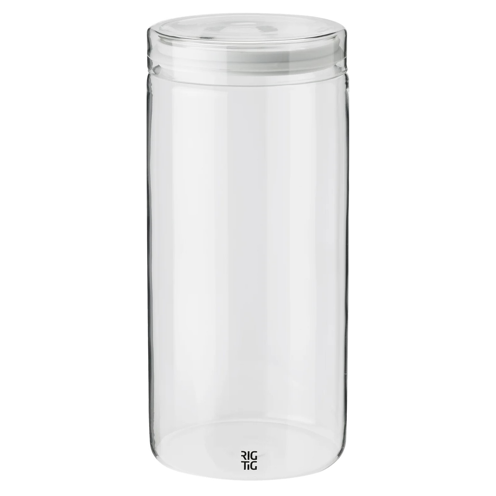 Dóza na potraviny STORE-IT 1,5 l, světle šedá, sklo, RIG-TIG