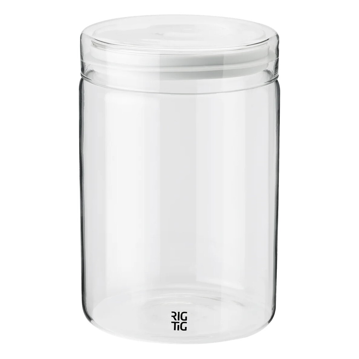 Dóza na potraviny STORE-IT 1 l, světle šedá, sklo, RIG-TIG