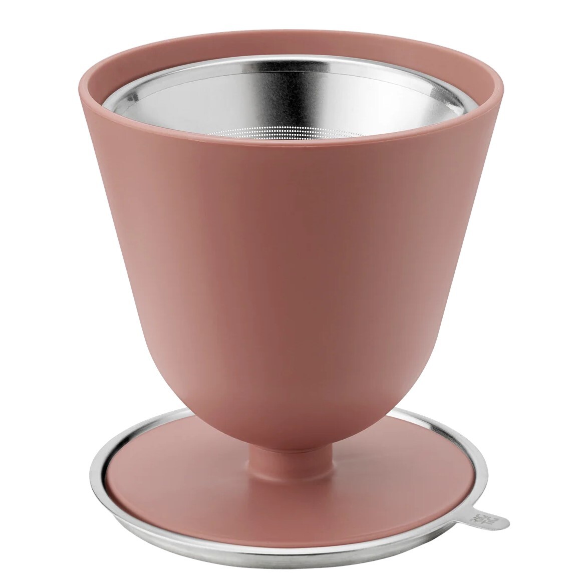 Kávovar na pomalé vaření SLOW 12 cm, terracotta, plast / nerezová ocel, RIG-TIG